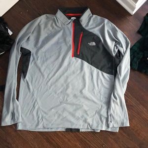 North face quarter zip